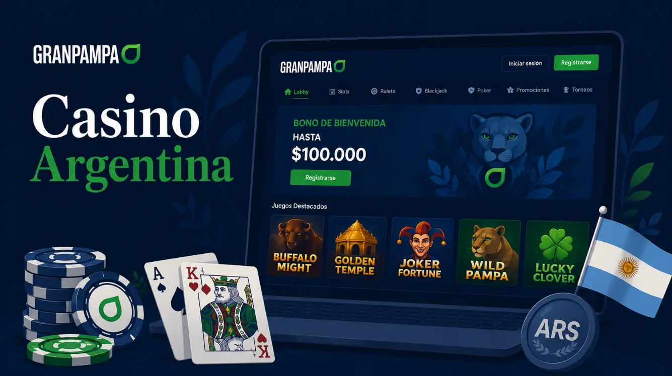Gran Pampa Casino en Argentina para Jugar y Apostar Online